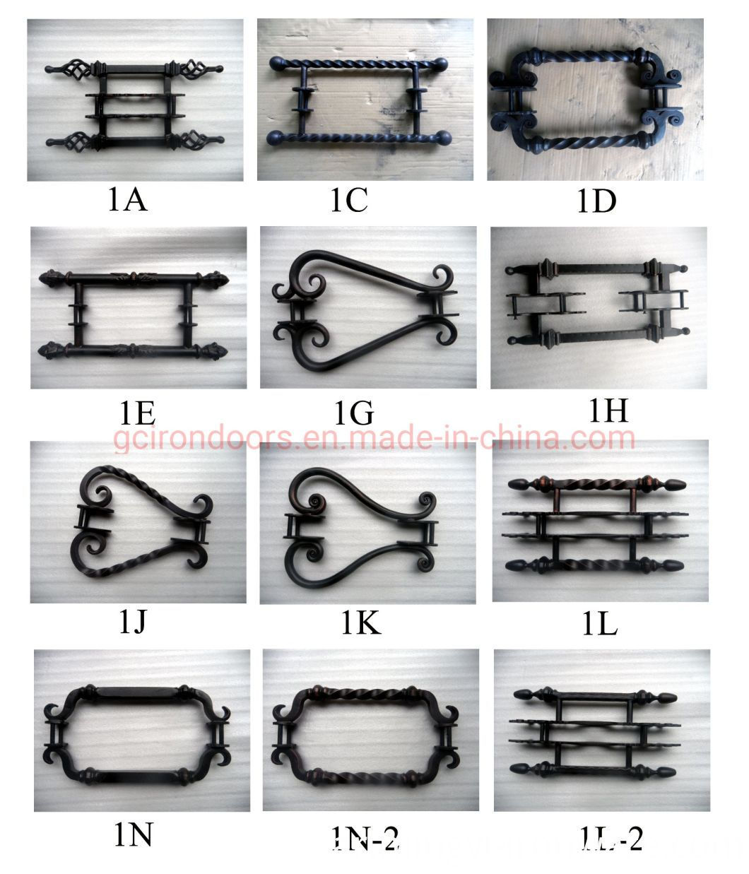 Popular Elegant Design Steel Door for Luxury House